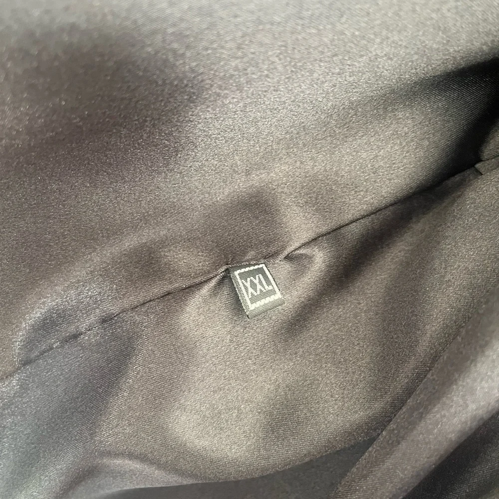 Black Leather Zip-Trim Jacket - Picture 3 of 4